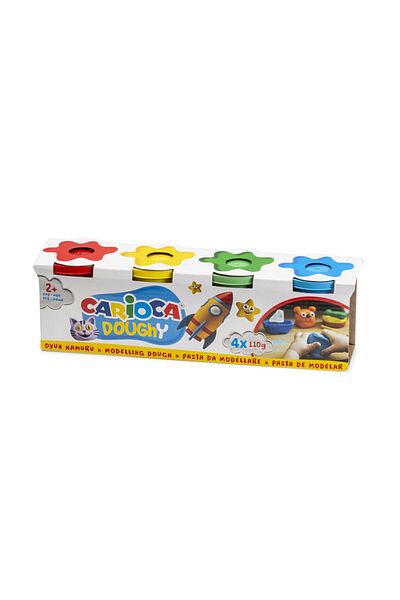 CARIOCA Play Dough 4X120 Grams 42178