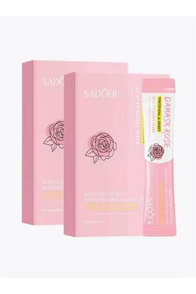 SADOER Rose Korean Gel Face Mask Moisturising 6gx10pcs
