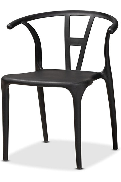 rexa كرسي طعام بلاستيكي بتصميم مميز 75*45*42 سم