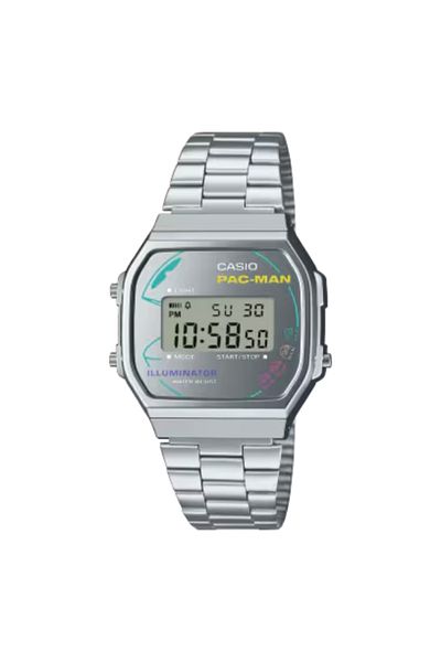 Casio CASIO Unisex Digital Grey Dial Watch - A168WEPC-7ADR
