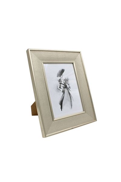 Gift Design Decorative Photo Frame 20.5 x 25.5 cm – Champagne Gold Textured Polystyrene