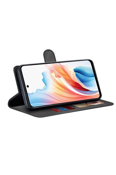SKYDDAR INNOVATION Case for Oppo A79 5G / OnePlus Nord N30 SE, Diary Book, book type, Inner Wallet, Black, sticker set