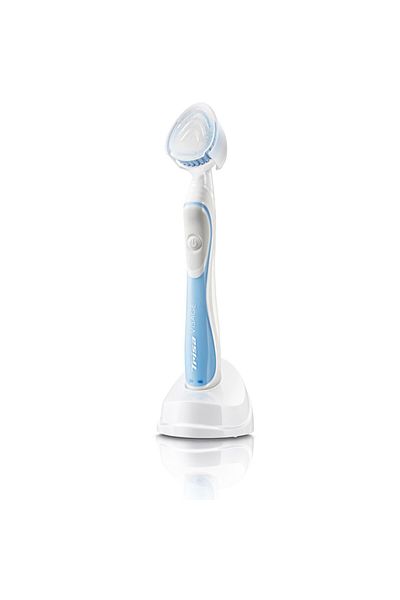 Trisa Perie de curățare facială reîncărcabilă Visage Sonic Cleansing System 678619 Albastră