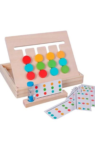 rexa Four-Color Blocks Puzzle Children Early Childhood Educational Toys
