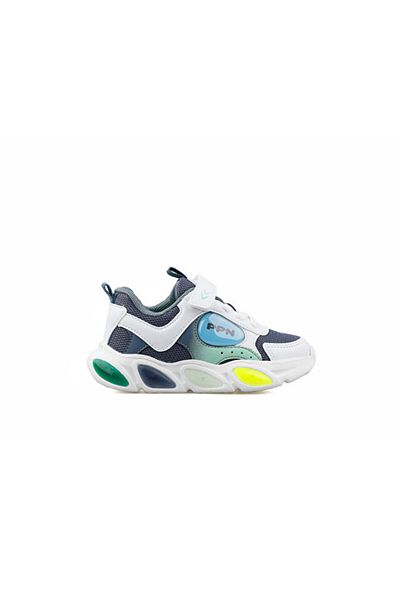 pepino 1901 Booties Indigo White Unisex Children's Casual Shoes 1901-Patik-Indigo-White Color