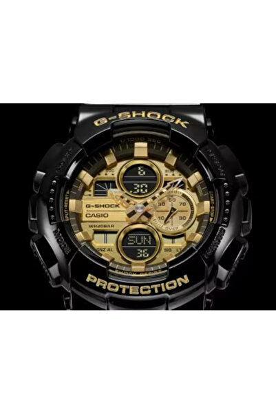 G-SHOCK Men's Analog-Digital Gold Dial Watch - GA-140GB-1A1DR