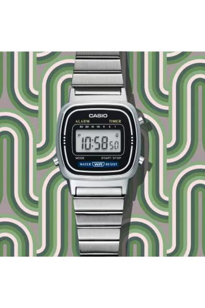 Casio CASIO Women's Digital Grey Dial Watch - LA-670WD-1D