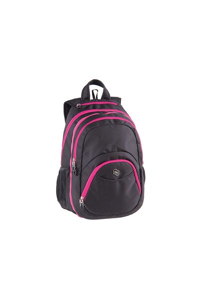 PULSE 2 In 1 Backpack Teens Pink Black Dot