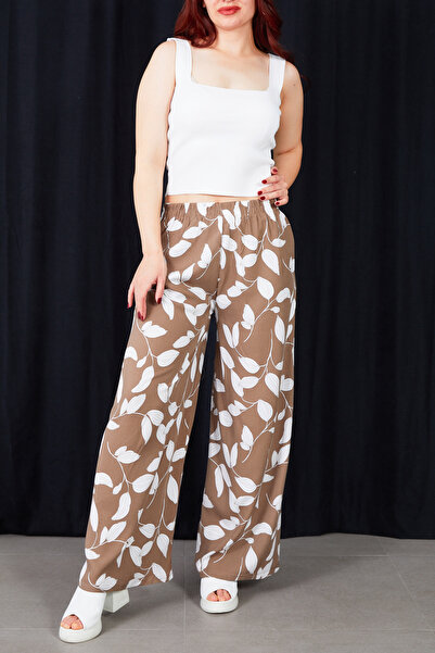 DPARİS Leaf Patterned Trousers