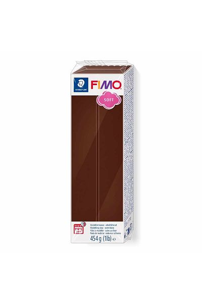 Bafimo FIMO Soft Modeling Clay 454g Dark Chocolate Brown