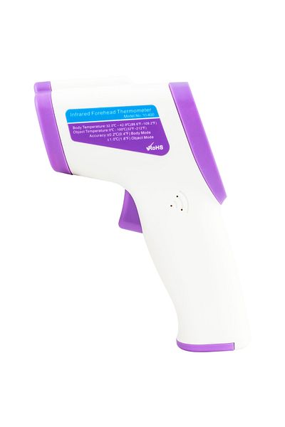 Zass ZIT 01 infrared thermometer,3-color light indicator depending on temperature, white/purple