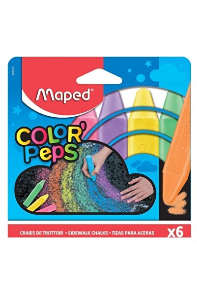 Maped Dış Mekan Yer Tebeşiri 6 Renk 936010