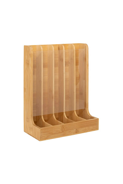 5FIVE Малък държач за капсули Astiks, бамбук, 23 x 11,5 x В 29 см