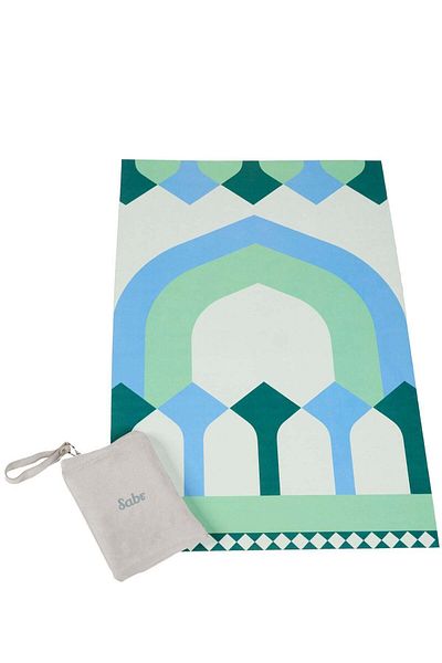 Sabr 'Divine Arches II' Kids Compact Prayer Mat
