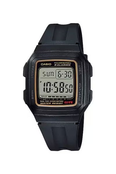 Casio CASIO Unisex Digital Grey Dial Watch - F-201WA-9A