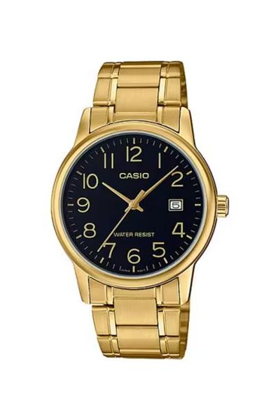 Casio CASIO Men's Analog Black Dial Watch - MTP-V002G-1B