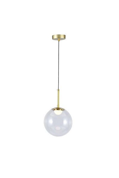 Ucandle Round LED Pendant Light with Gold Base - Gold