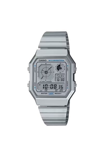 Casio CASIO Women's Digital Grey Dial Watch - A130WE-7ADF