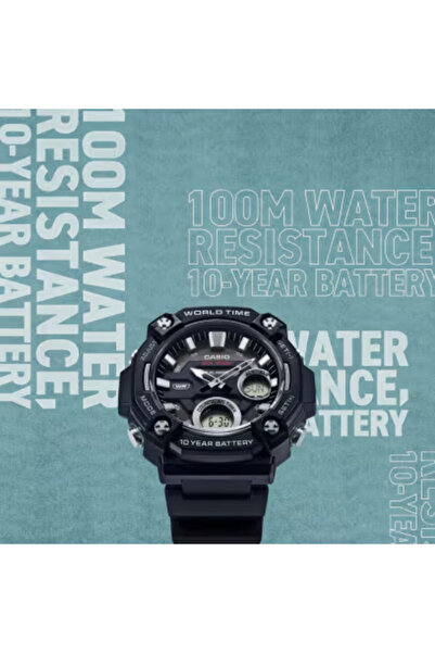 Casio CASIO Men's Analog-Digital Grey Dial Watch - AEQ-120W-1AVDF