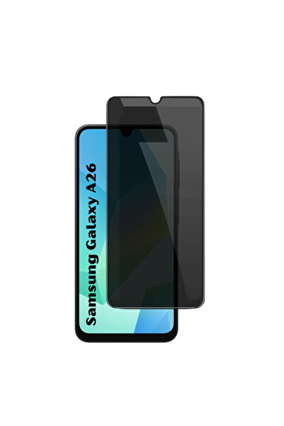 Samsung Folie de sticlă Privacy compatibilă cu Samsung Galaxy A26 - Full Glue