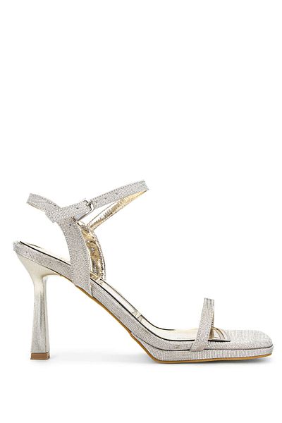 Tamer Tanca Women's Vegan Gold Heeled Shoes