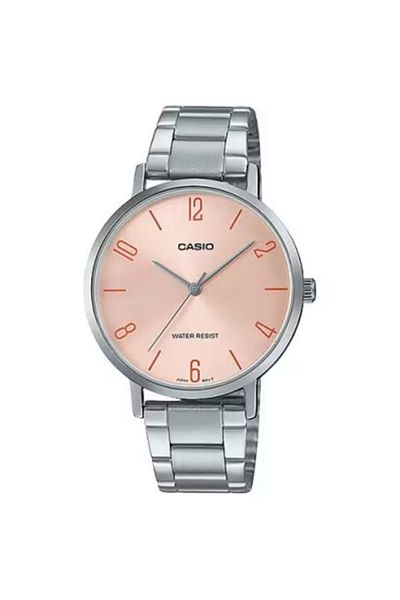 Casio CASIO Women's Analog Rose Gold Dial Watch - LTP-VT01D-4B2UDF