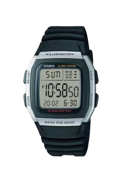 Casio CASIO Men's Digital Grey Dial Watch - W-96H-1A