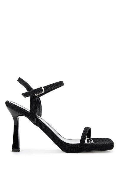 Tamer Tanca Women's Vegan Black Heeled Shoes