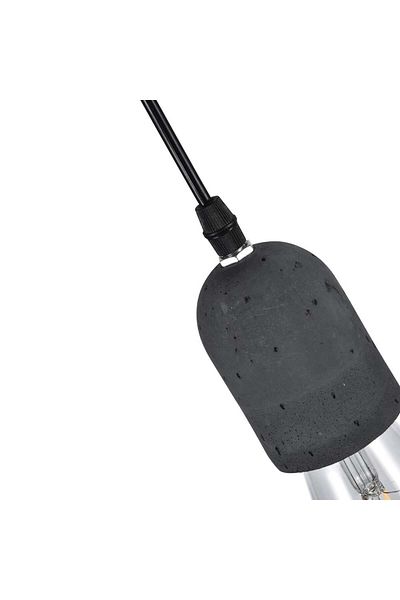 Ucandle Terrazzo Stone Lighting Fixture - Black