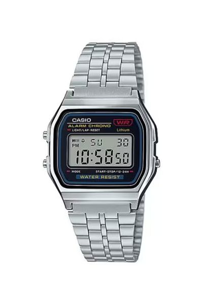 Casio CASIO Unisex Digital Grey Dial Watch - A159W-N1DF