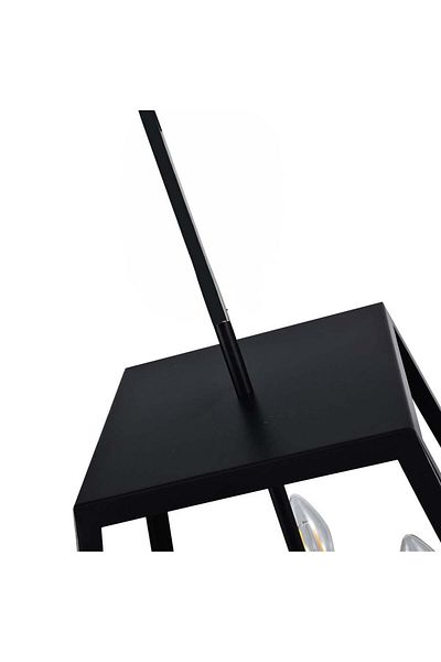 Ucandle Classic black ceiling chandelier