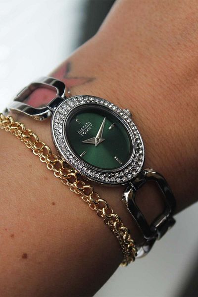 MICHAEL TOMMY Mt325009Lbyy33 Women's Wrist Watch with Steel Cord