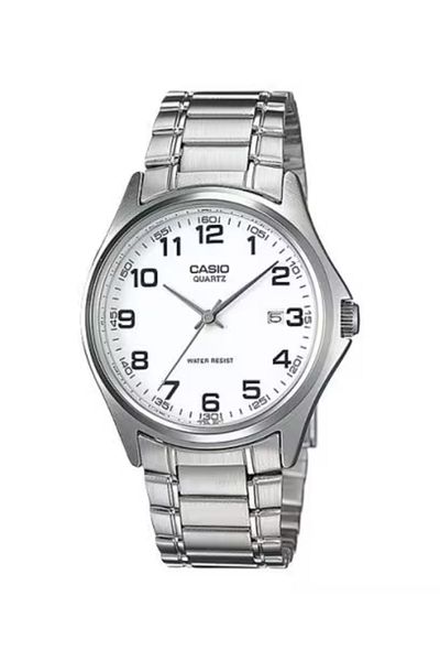 Casio ساعة كاسيو للرجال بمينا أبيض تناظرية - MTP-1183A-7B
