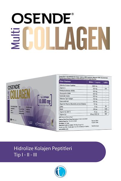 Osende Multi Collagen Hydrolyzed Collagen Peptides 30 Sachets