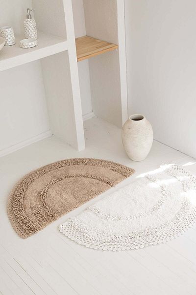 İrya Moon 100% Cotton Bath Mat Mocha 50X80