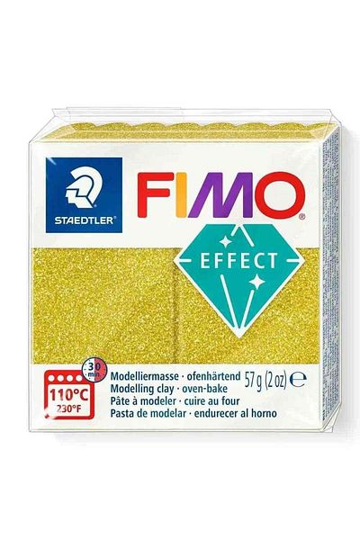 Bafimo FIMO Effect Modeling Clay 57g Amber Galaxy