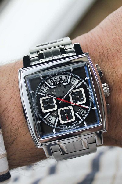 FERRO Fm11553A2 Men's Wrist Watch with Steel Cord