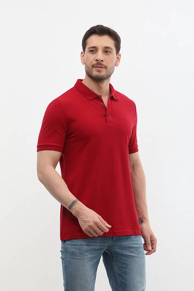 MARKAPIA Ανδρικό μπλουζάκι Polo Neck - 100% βαμβάκι