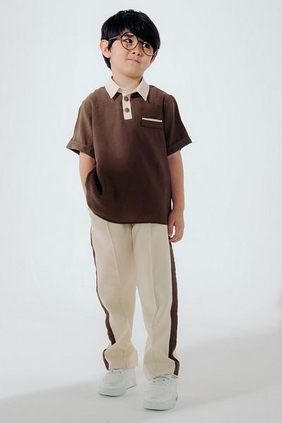 MİNİ İNOWESTA KİDS Modal Fabric Boy's 2-Piece Suit / Holiday / Special Day / Birthday