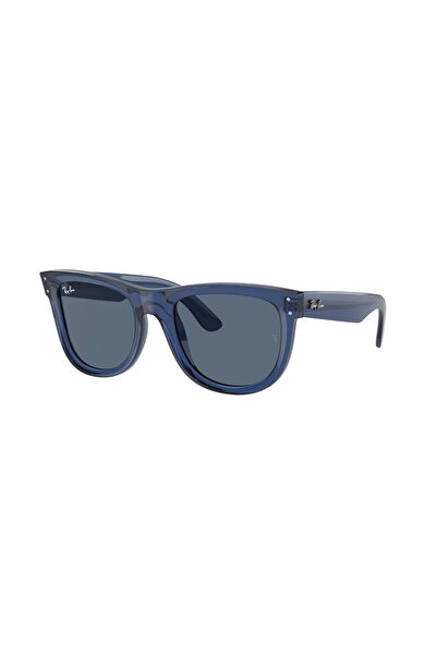 Ray-Ban Wayfarer Reverse 67083A 50 Unisex Şeffaf Mavi Kemik Güneş Gözlüğü