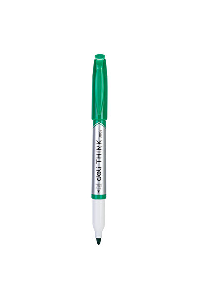 Deli Deli EU00650 Whiteboard Marker GREEN 12pcs/box - ideal for offices, schools and meeting rooms