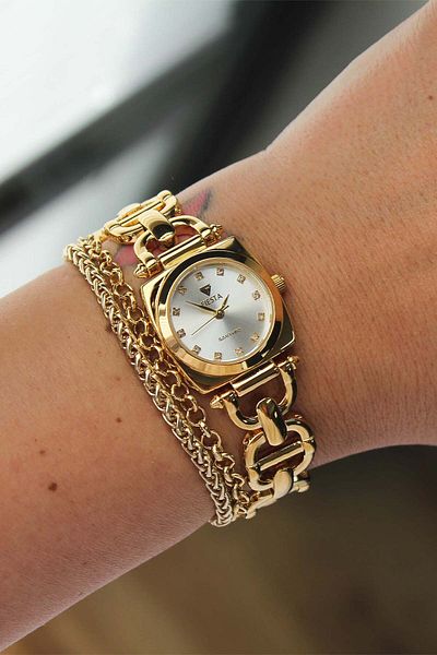 Fiesta Fs600876 Women's Wristwatch with Steel Cord