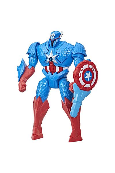 Hasbro Marvel Mech Strike, Monster Hunters, Captain America figure