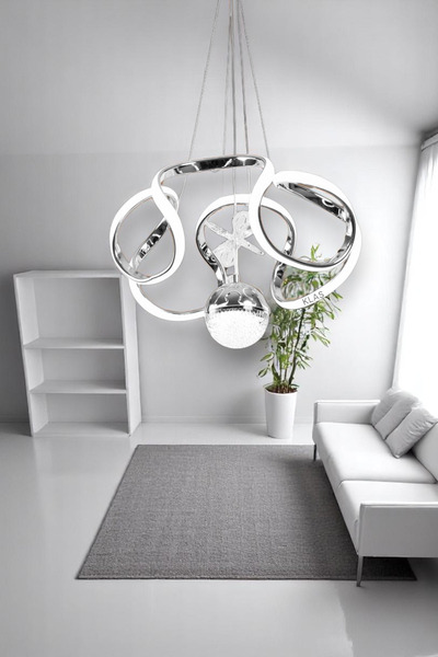 KORKMAZ KLAS KORKMAZ KLAS CAM AYDINLATMA EGE POWER LED SARKIT AVİZE