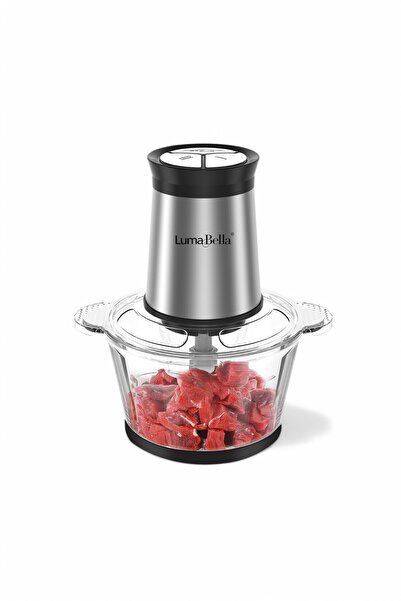 Liçi 3 Kademe Hız Ayarlı Cam Hazneli Doğrayıcı Rondo 800W 2,0L Lumabella LB-5...