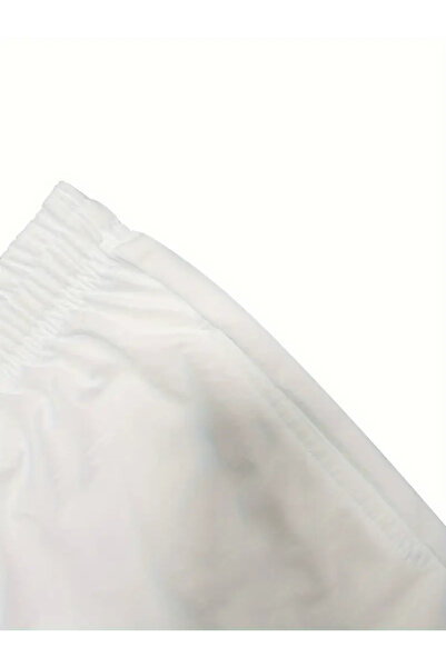 PENTHİLUS Round Neck T-Shirt and Shorts Set, Knitted Fabric, Deer Print