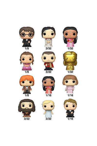 Funko بيتي بوب! حزمة مفاجأة شخصية هاري بوتر الصغيرة - شخصية فينيل صغيرة قابلة للتجميع قطعة واحدة