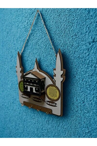 SÜSLÜMÜ SÜSLÜ Duvara asmalı cami model anahtarlık