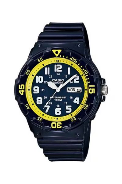 Casio CASIO Men's Analog Black Dial Watch - MRW-200HC-2B