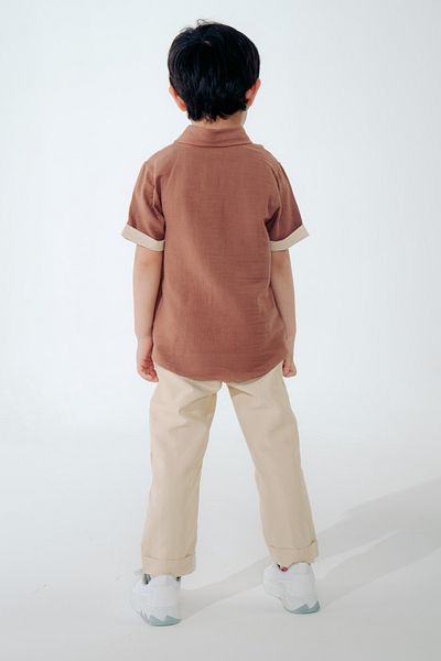 MİNİ İNOWESTA KİDS Muslin Boys 2-Piece Suit Pants Water Repellent /Holiday/Special Day/Casual